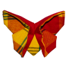 Magnet papillon Madras